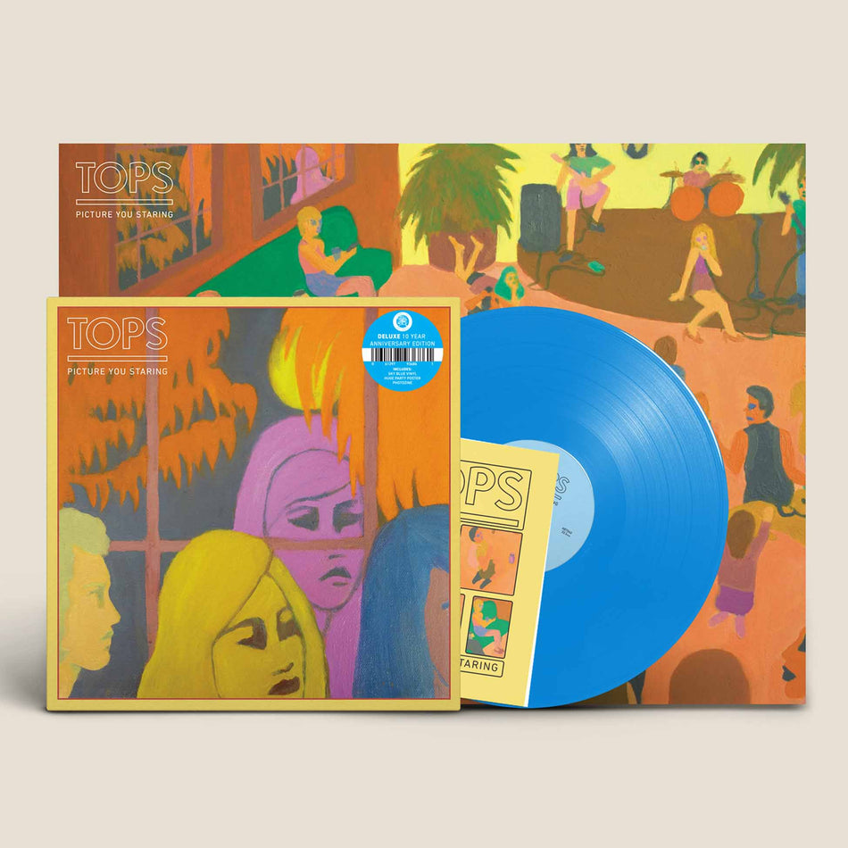Picture You Staring (10Th Anniversary Deluxe) - Vinyle Bleu - Front Cover