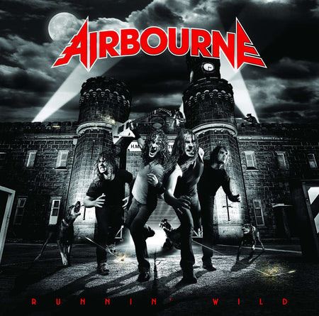 RUNNIN WILD/VINYLE ROUGE TRANSPARENT 180GR - Front Cover