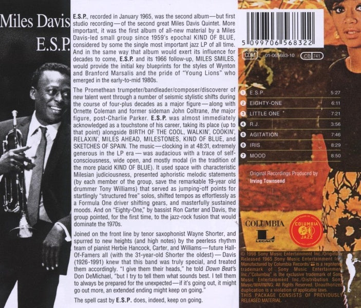 E.S.P - Front Cover