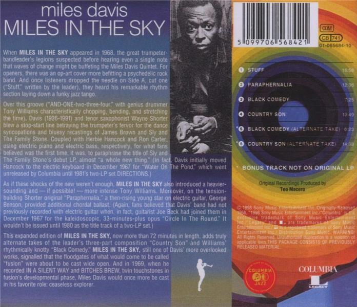 Miles In The Sky - Front Cover