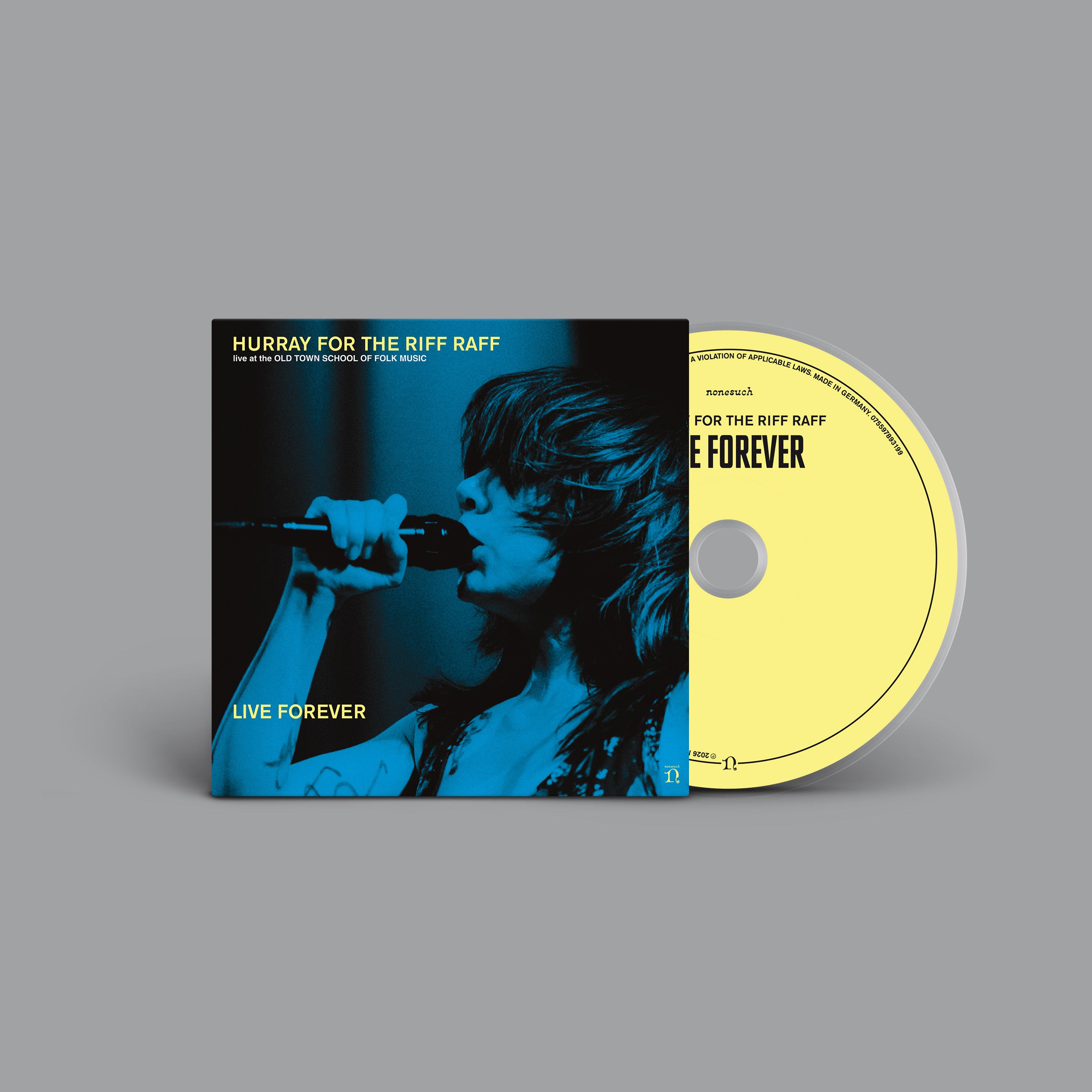 LIVE FOREVER - Front Cover