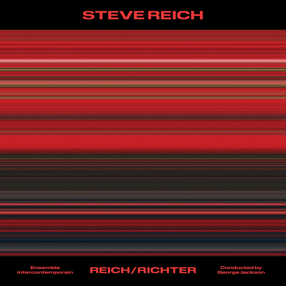 STEVE REICH: REICH/RICHTER (Vinyle) - Front Cover