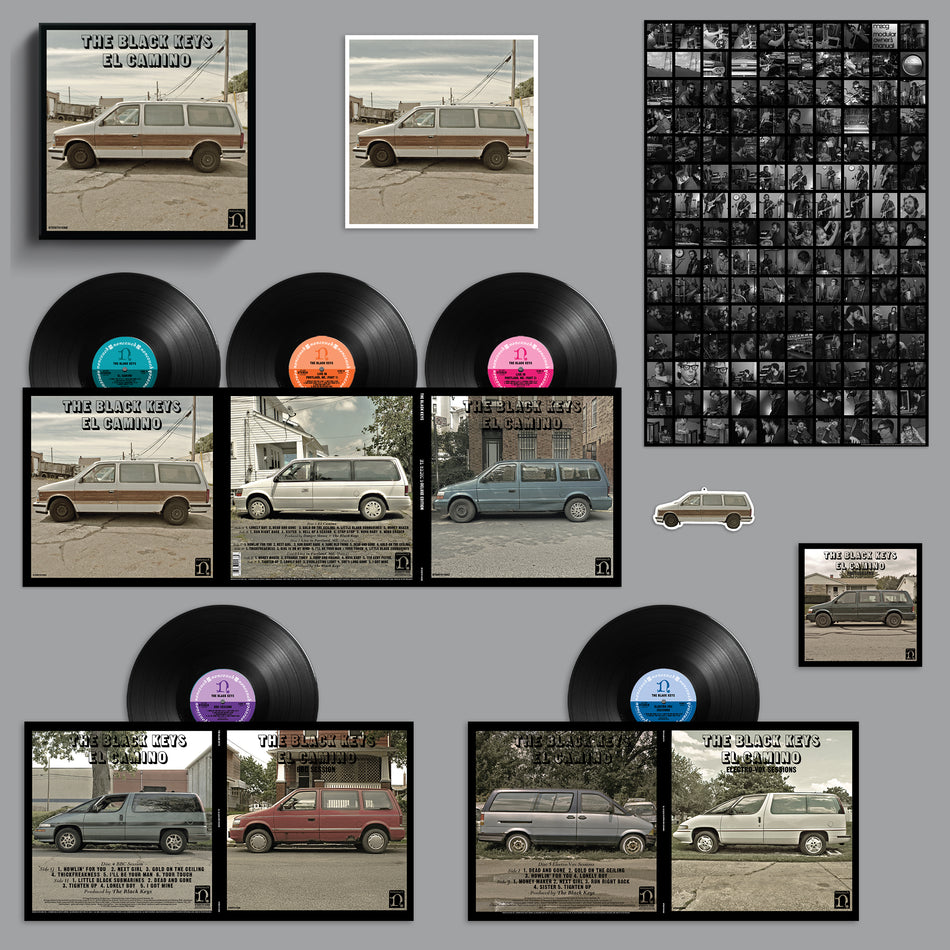 El Camino - 10th Anniversary (Coffret Super Deluxe 5LP) - Front Cover