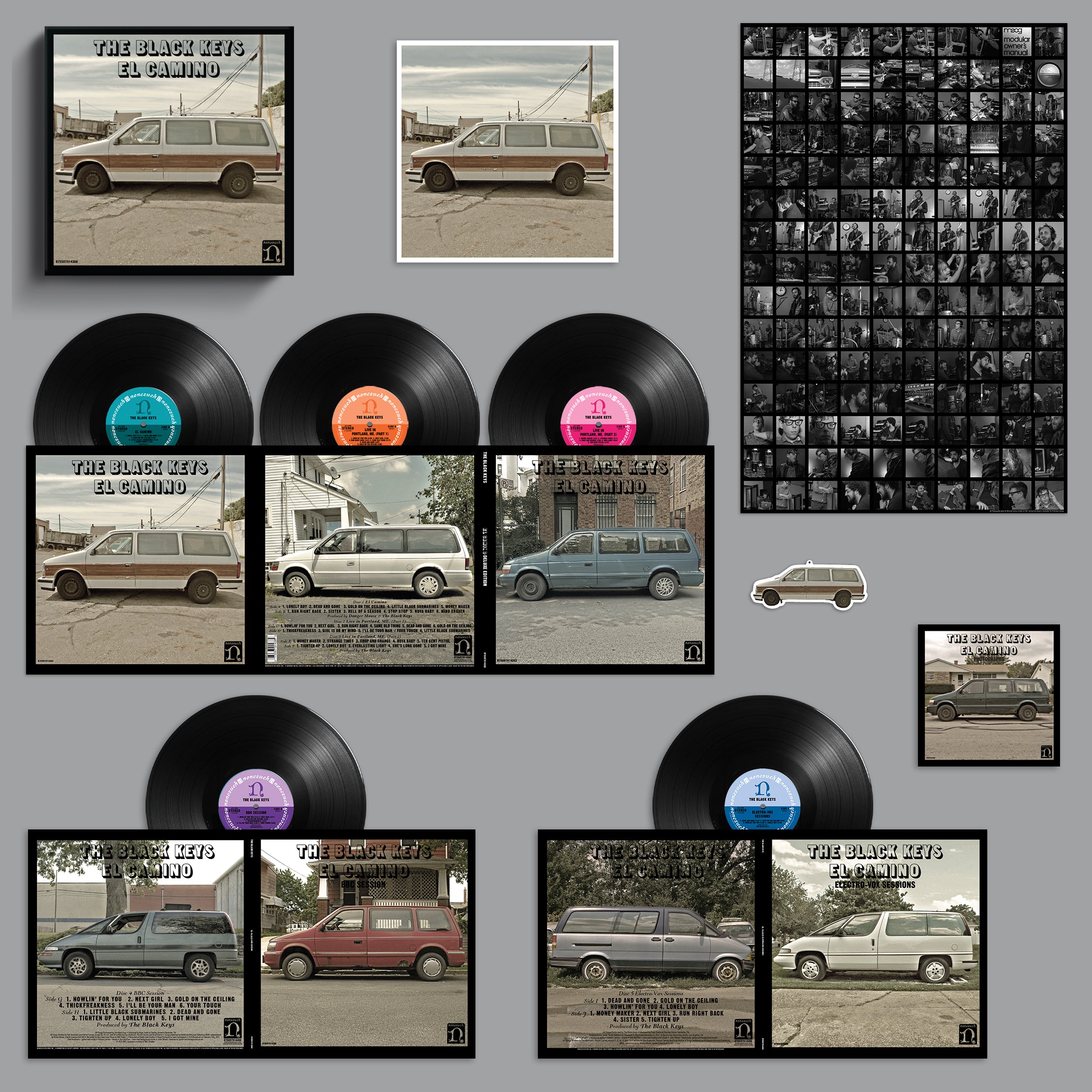 El Camino - 10th Anniversary (Coffret Super Deluxe 5LP) - Front Cover