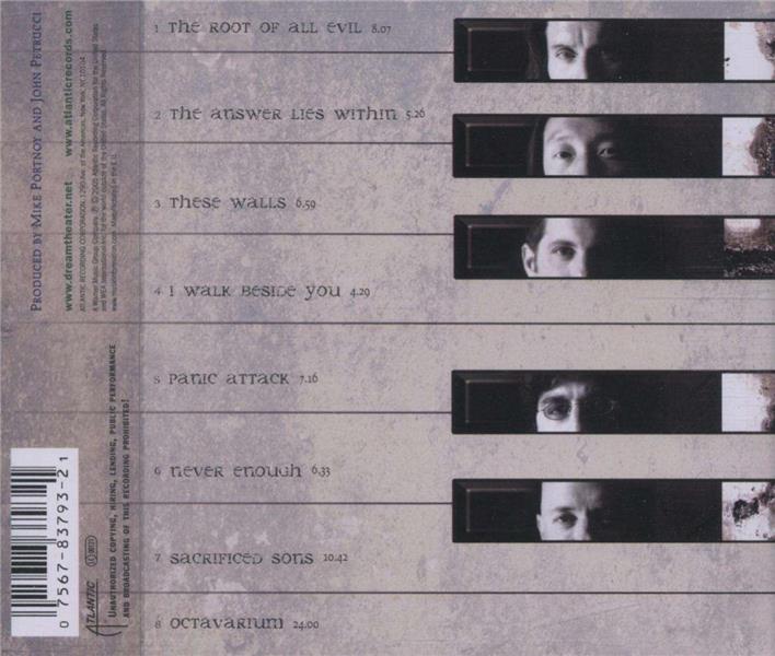 Octavarium - Front Cover