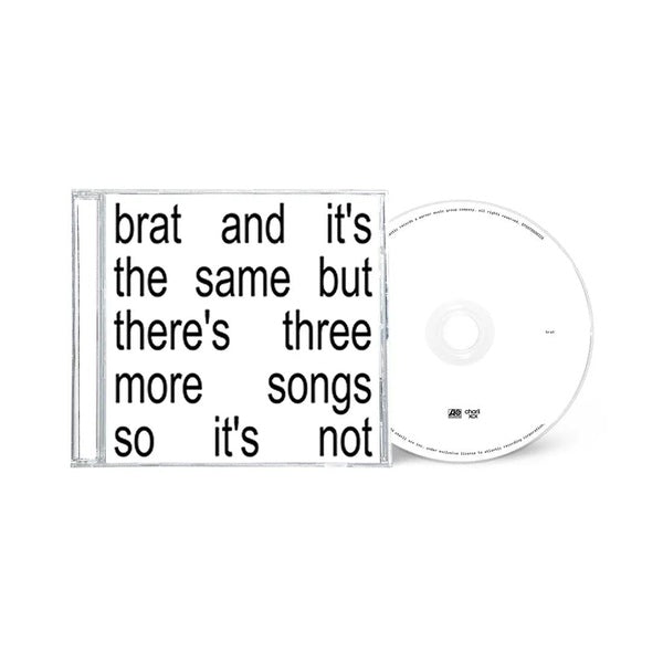 Brat and it's the same but there's three more songs so it's not - Front Cover