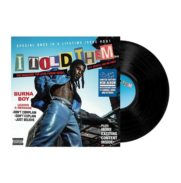 I TOLD THEM... - Front Cover