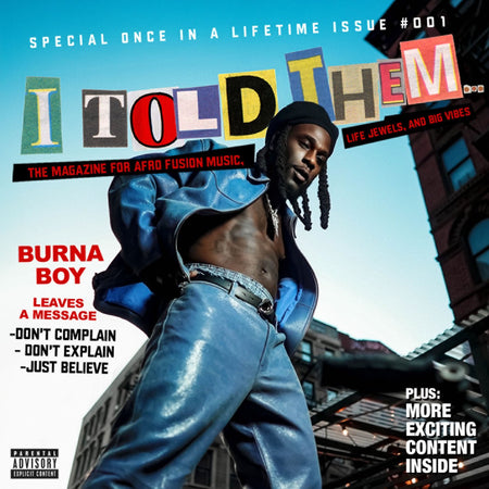 I TOLD THEM... - Front Cover