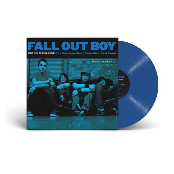 Take This To Your Grave 20th Anniversary Vinyle Bleu - Front Cover