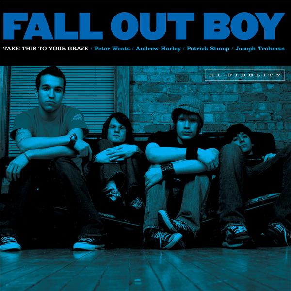 Take This To Your Grave 20th Anniversary Vinyle Bleu - Front Cover