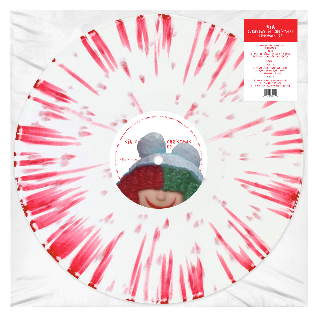 Everyday is Christmas (Snowman EP) - Front Cover