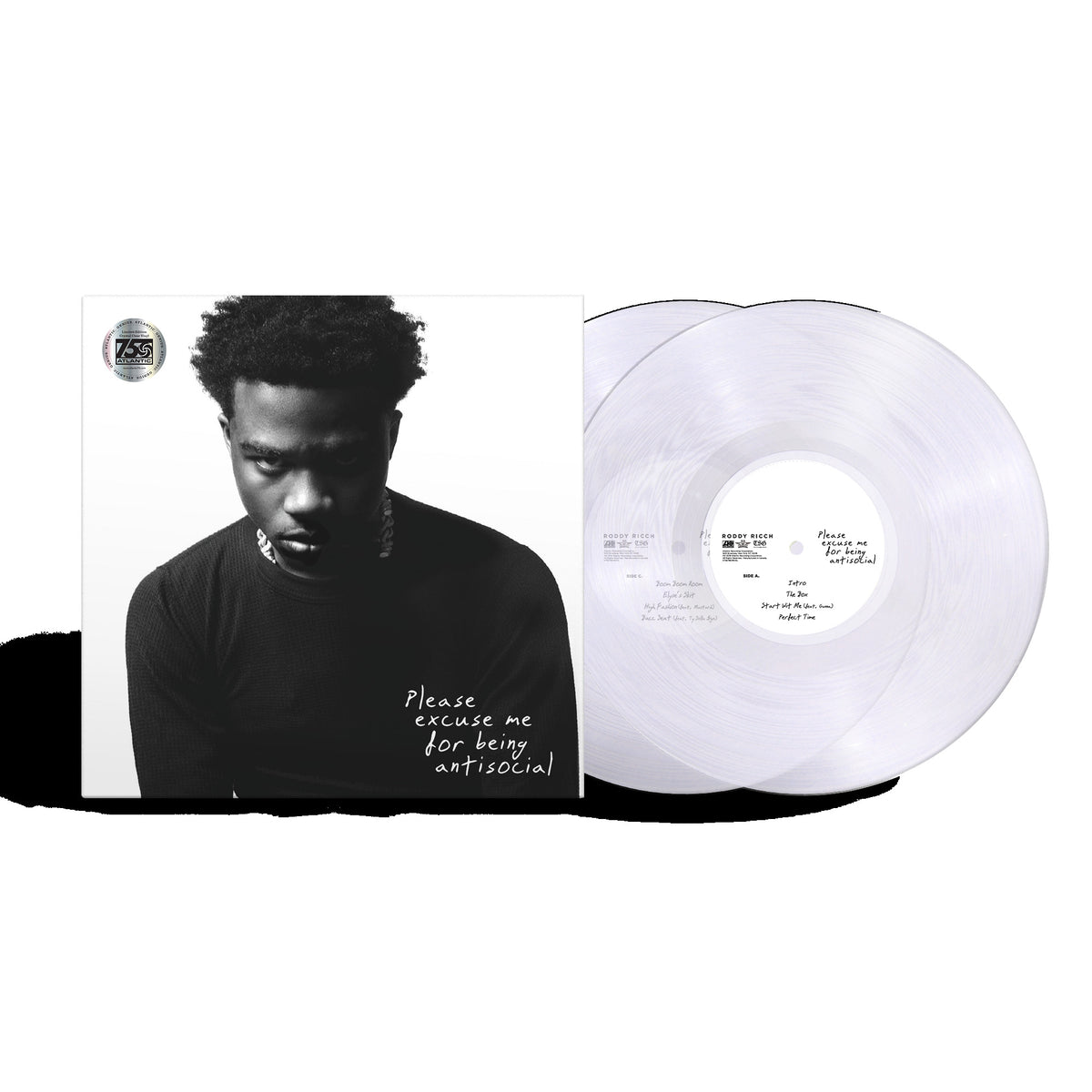 PLEASE EXCUSE ME FOR BEING ANTISOCIAL (ATLANTIC 75) - Back Cover