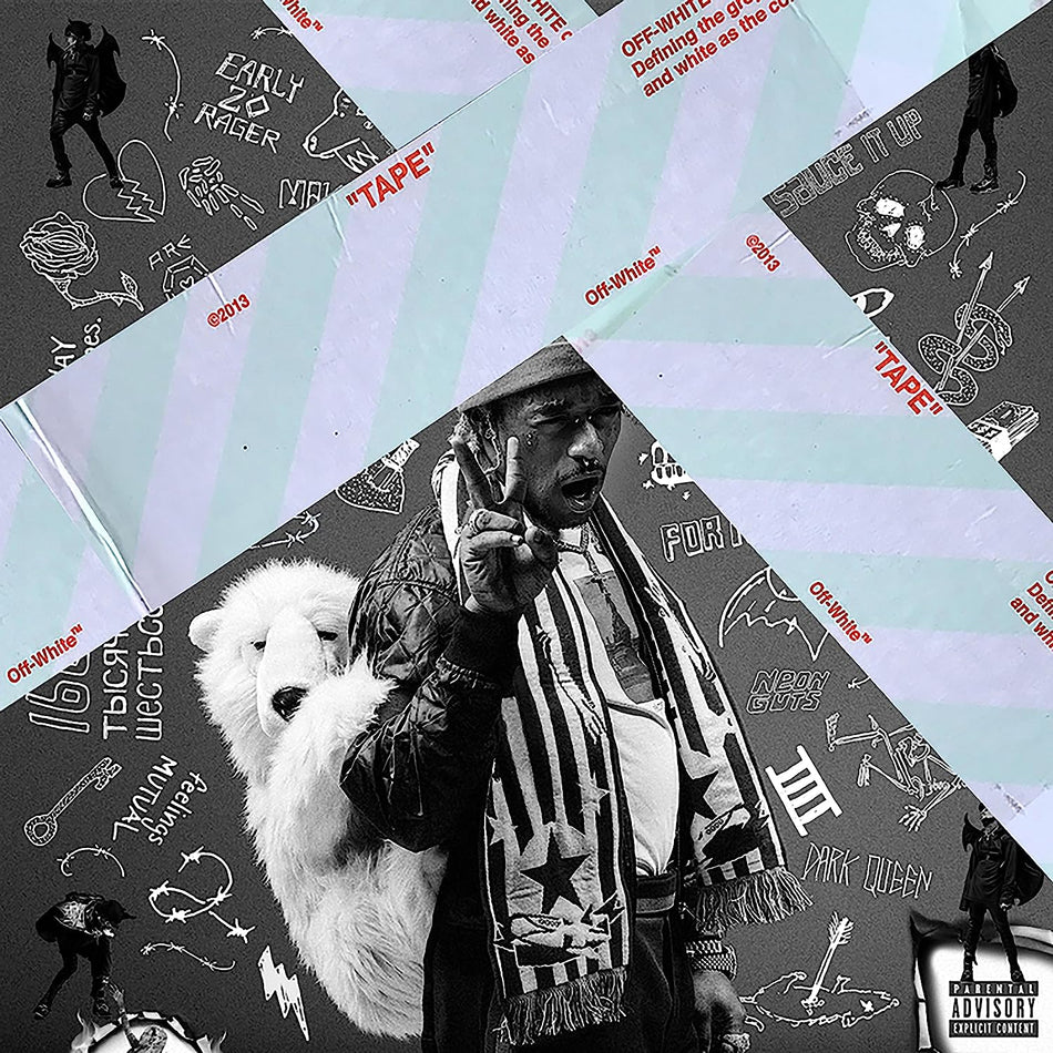 LUV IS RAGE 2 (ATLANTIC 75) - Front Cover