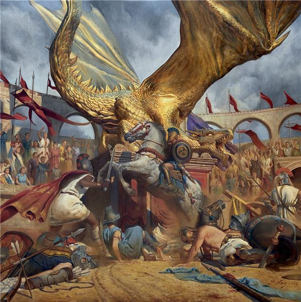 In the court of the dragon - Front Cover