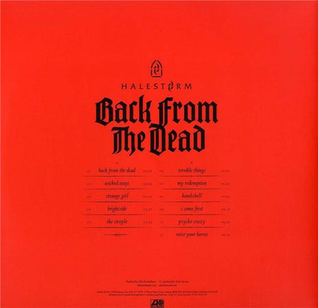 BACK FROM THE DEAD - Front Cover