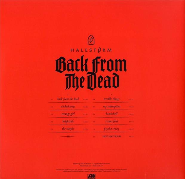 BACK FROM THE DEAD - Front Cover