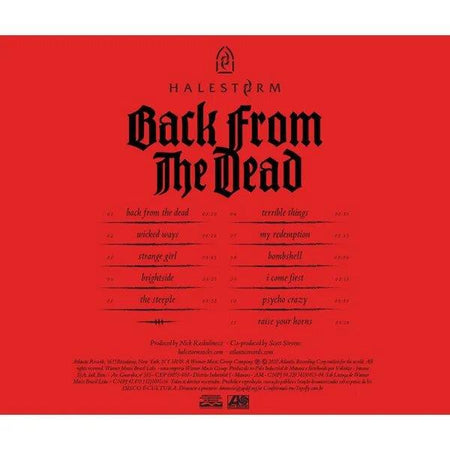 Back From The Dead - Front Cover