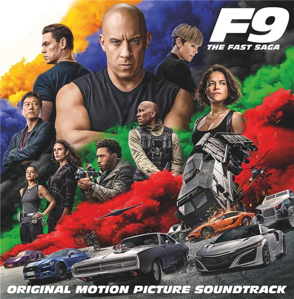 Fast And Furious 9 soundtrack - Front Cover