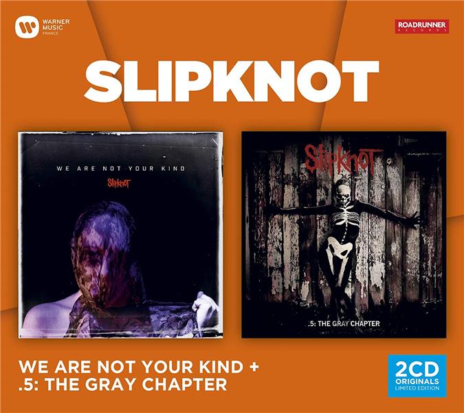 Coffret 2 cd: We are not your kind + 5: The gray chapter - Front Cover
