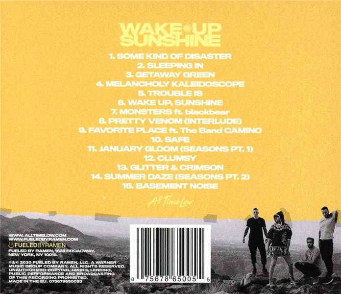 Wake Up Sunshine - Front Cover