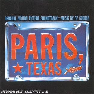 Paris, Texas - Front Cover