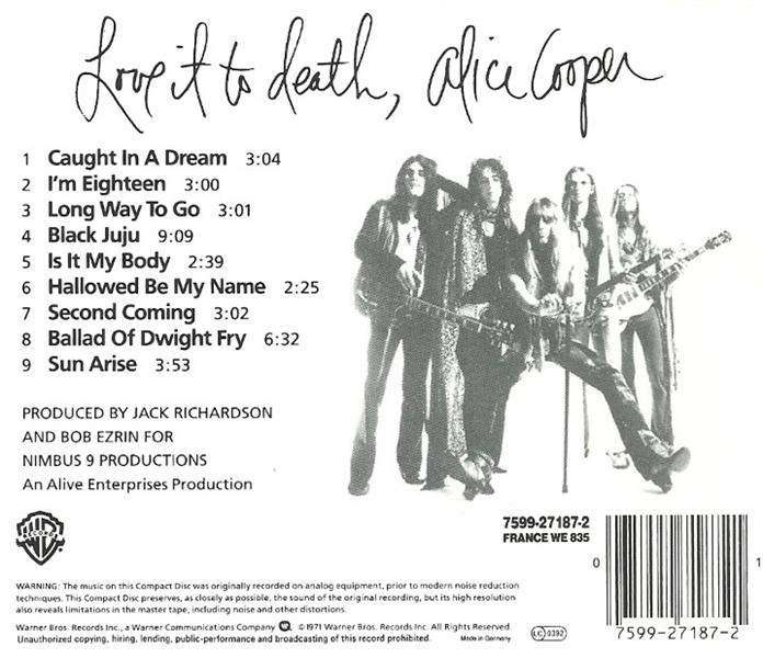 Love it to death - Front Cover