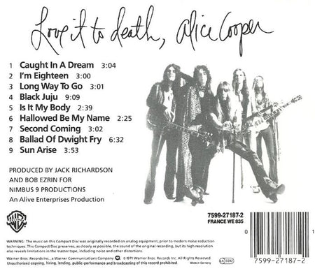 Love it to death - Front Cover