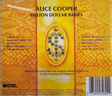 Billion Dollar Babies - Front Cover