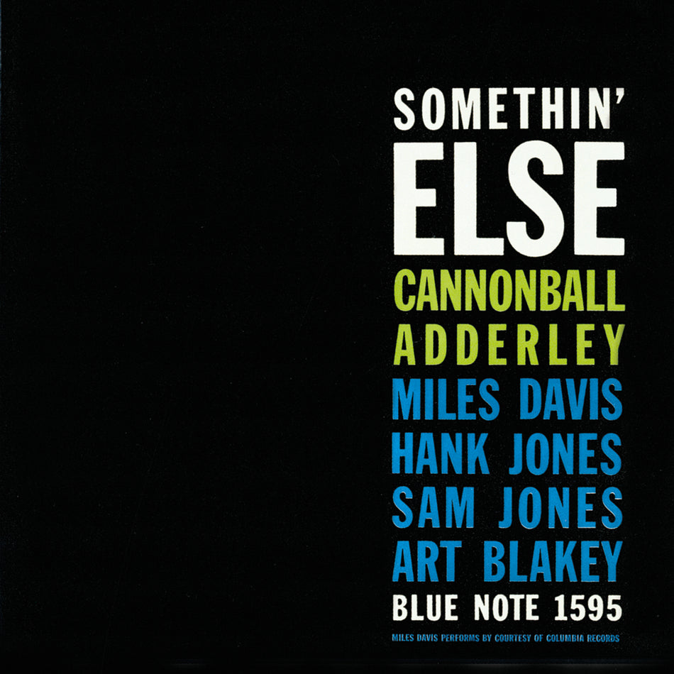 Somethin' Else - Front Cover