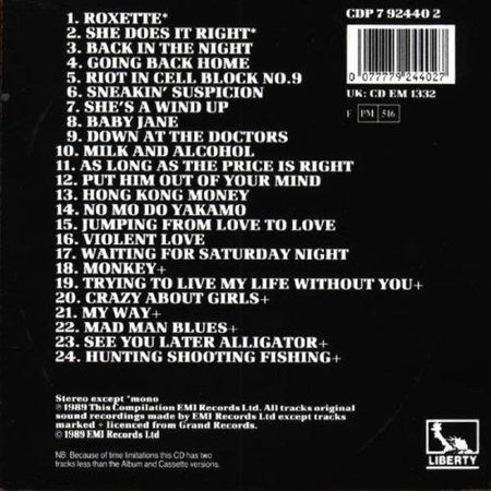 Singles the U.A. years - Front Cover