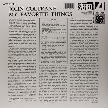 MY FAVORITE THINGS (STEREO) - Front Cover