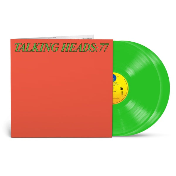 Talking Heads '77 Édition Limitée Vinyle Vert Néon - Front Cover