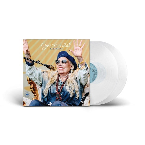 JONI MITCHELL AT NEWPORT - Front Cover