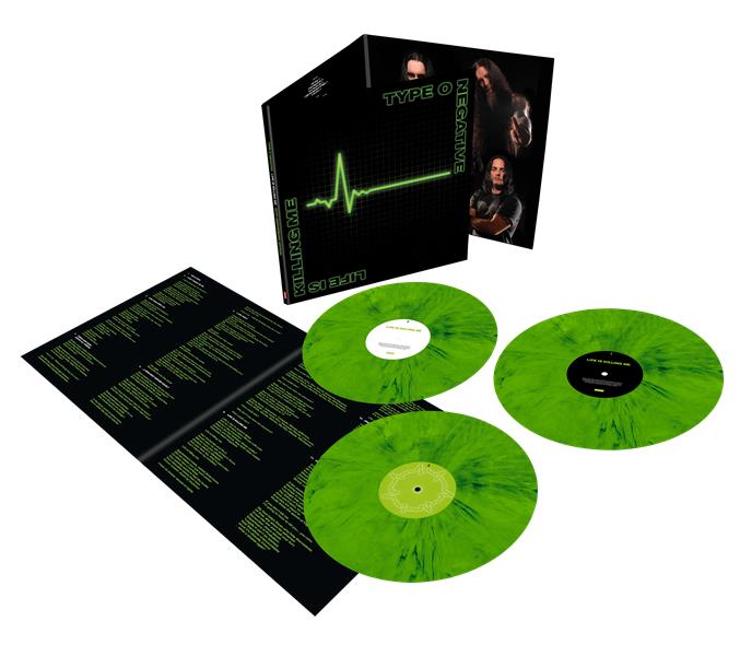 Life Is Killing Me 20th Anniversary Vinyle Vert - Front Cover