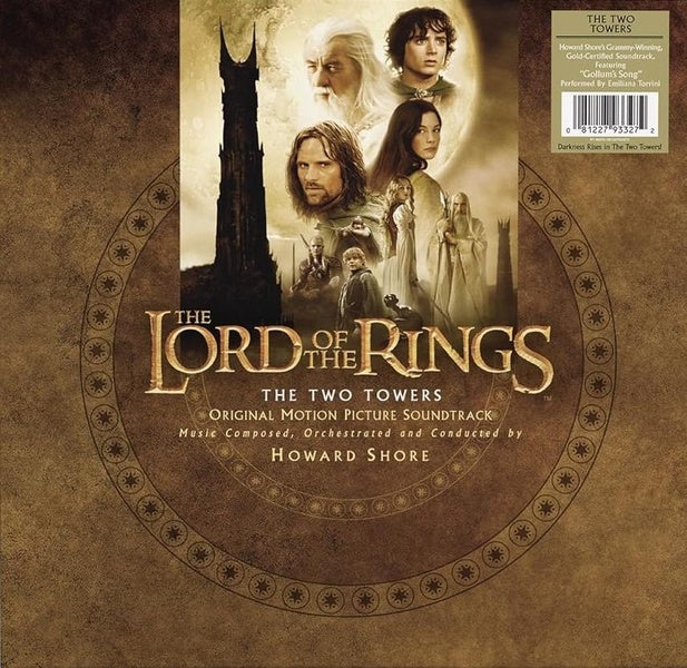 THE LORD OF THE RINGS - THE TWO TOWERS (OST) (ED STD) - Front Cover
