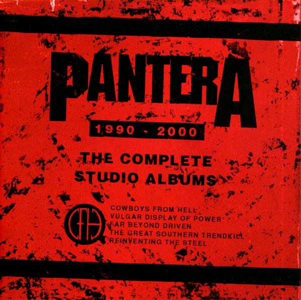 Complete studio albums 1990-2000 - Front Cover