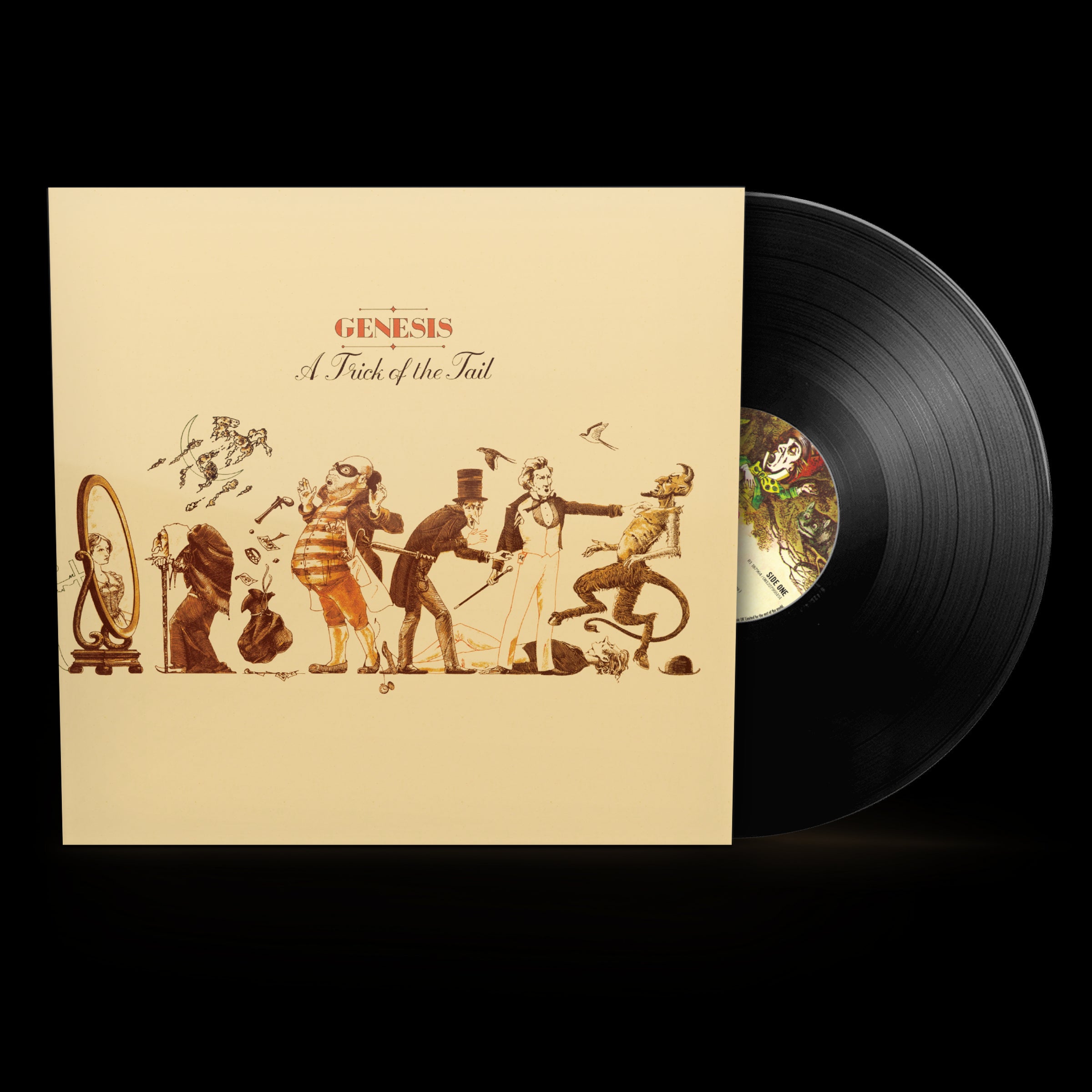 A TRICK OF THE TAIL (VINYLE) - Front Cover