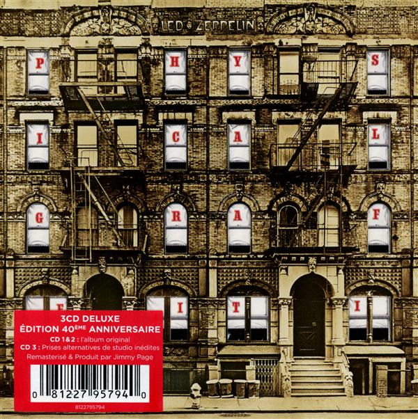 Physical Graffiti - Edition CD Deluxe (3 CD) - Front Cover