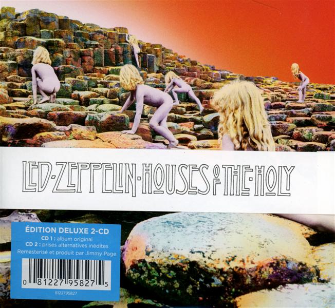 Houses Of The Holy Edition Deluxe 2 CD - Front Cover