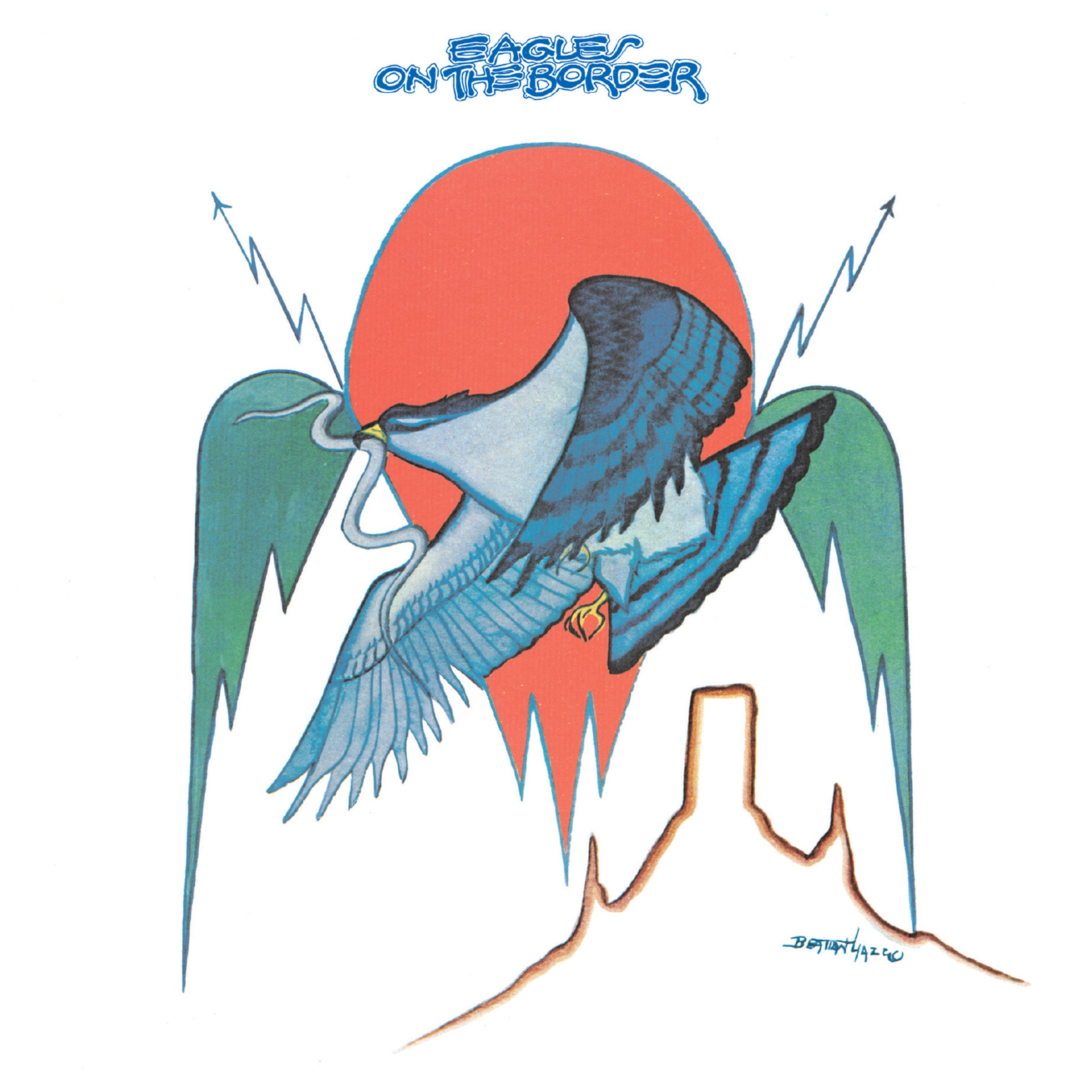 ON THE BORDER - Front Cover