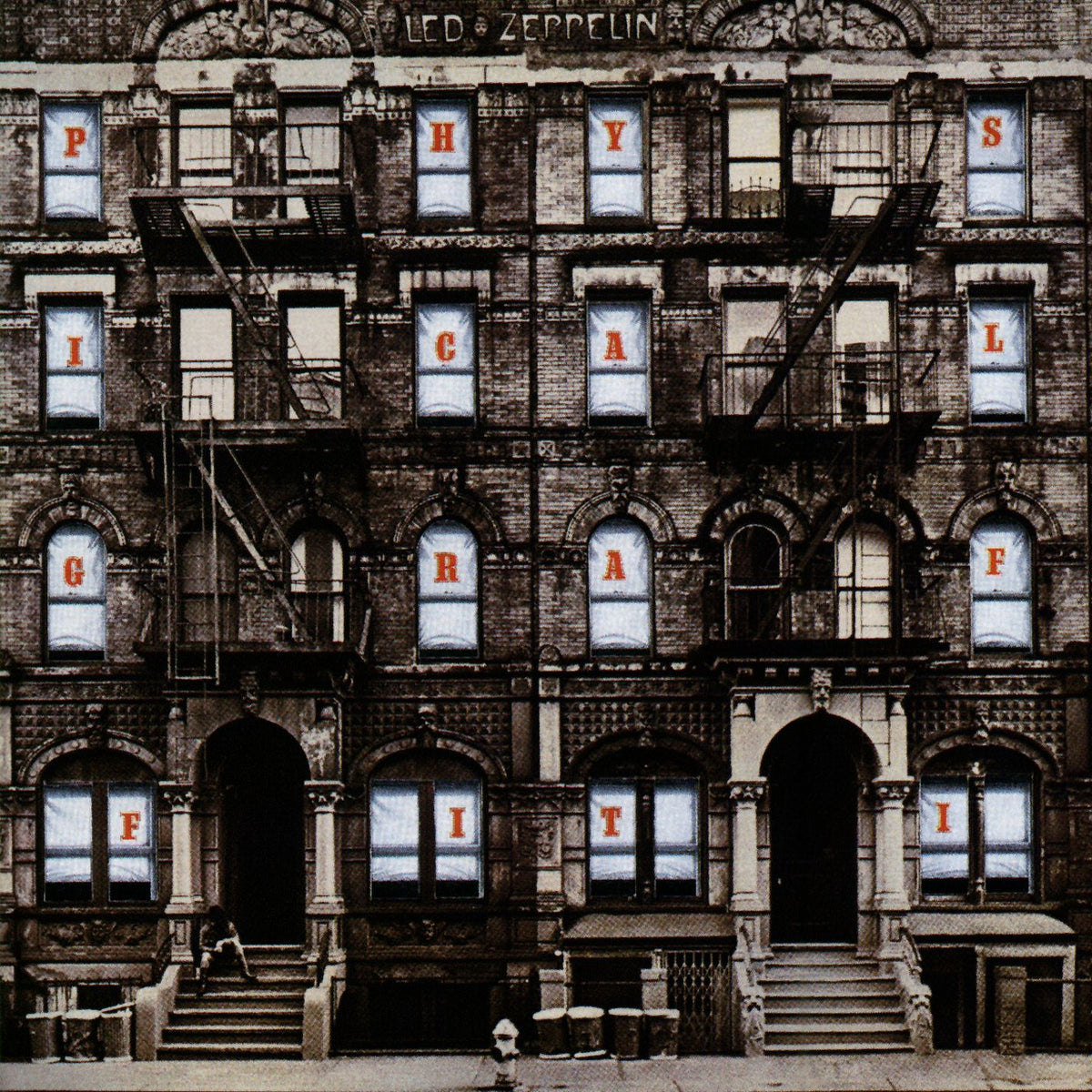 PHYSICAL GRAFFITI - Front Cover