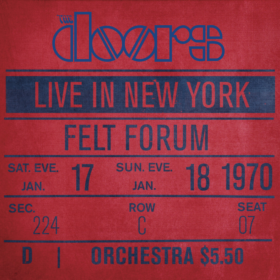 LIVE IN NEW YORK - Front Cover