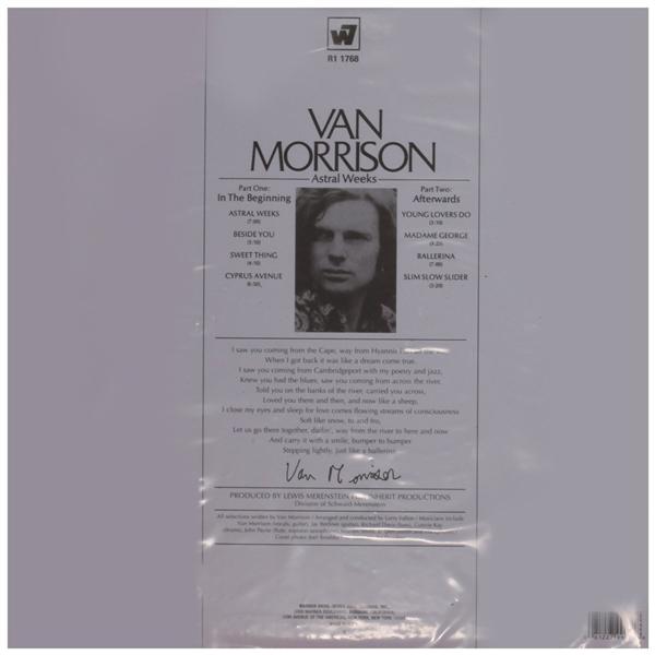 Astral weeks - Front Cover
