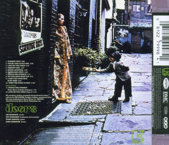 Strange Days - Front Cover