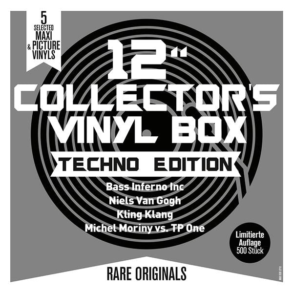 12" collector's vinyl box - techno edition - Front Cover