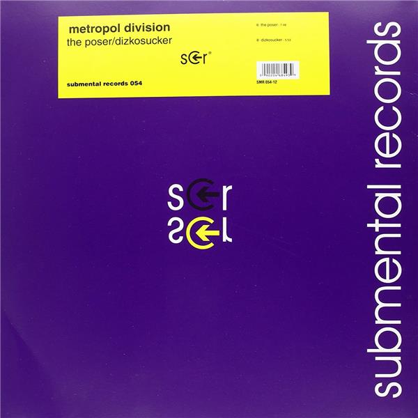 The Poser / Dizkosucker - Front Cover