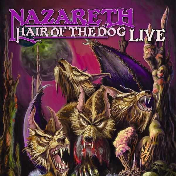 Hair of the dog live - Front Cover