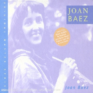 Joan Baez volume 1 - Front Cover