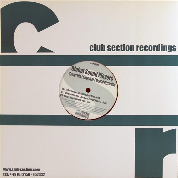 Secret Life/Airwalker/Mental D - Front Cover