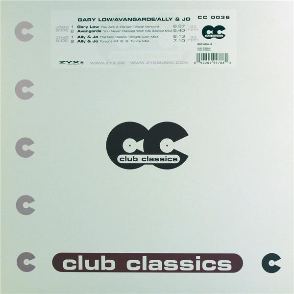 You Are A Danger/You Never Dan - Front Cover